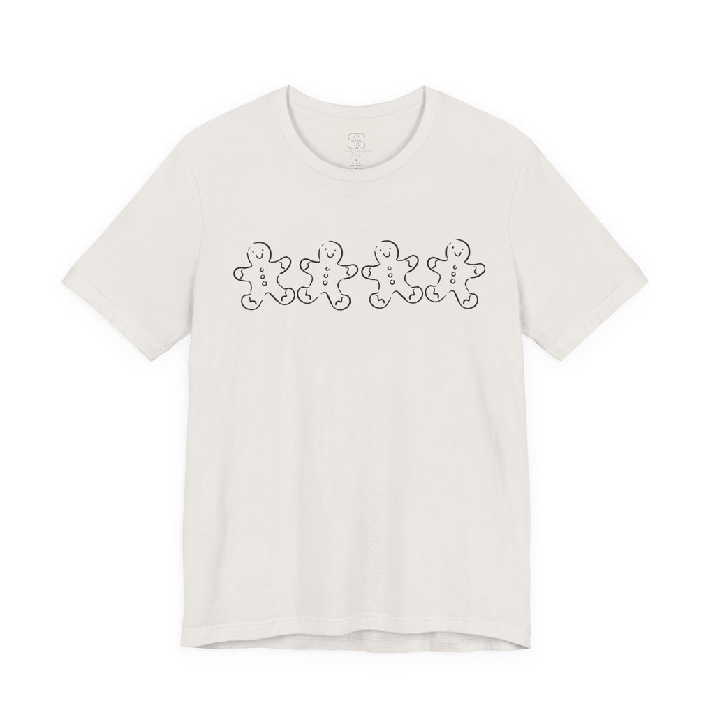 Gingerbread Men - Unisex Jersey Short Sleeve Tee