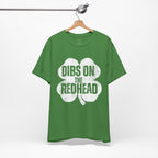 Dibs On The Redhead Shamrock T-Shirt — Funny St. Patrick’s Day Tee