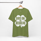 Dibs On The Redhead Shamrock T-Shirt — Funny St. Patrick’s Day Tee