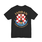 Jadran Junior Tamburitzans Adult T‑Shirt - Tan Lettering