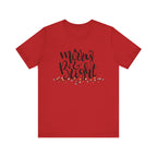 Merry & Bright Christmas Tee - Holiday Light Script T-Shirt