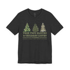 Tree Tops Glisten & Children Listen Holiday Graphic T-Shirt