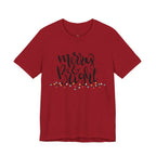 Merry & Bright Christmas Tee - Holiday Light Script T-Shirt