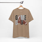 Game Day Football Tee — "Game Day" Graphic Short Sleeve Shirt