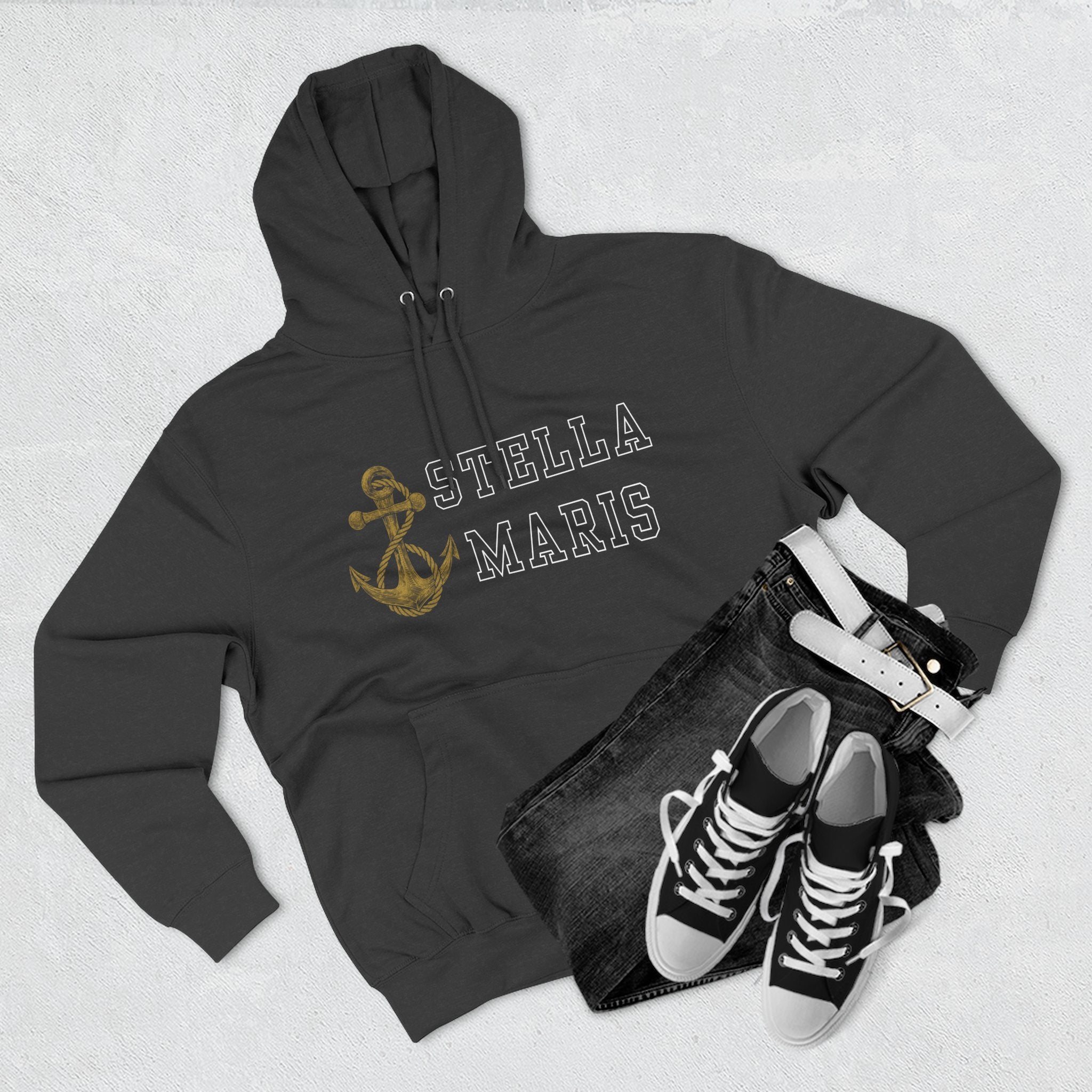 Stella Maris Anchor Hoodie