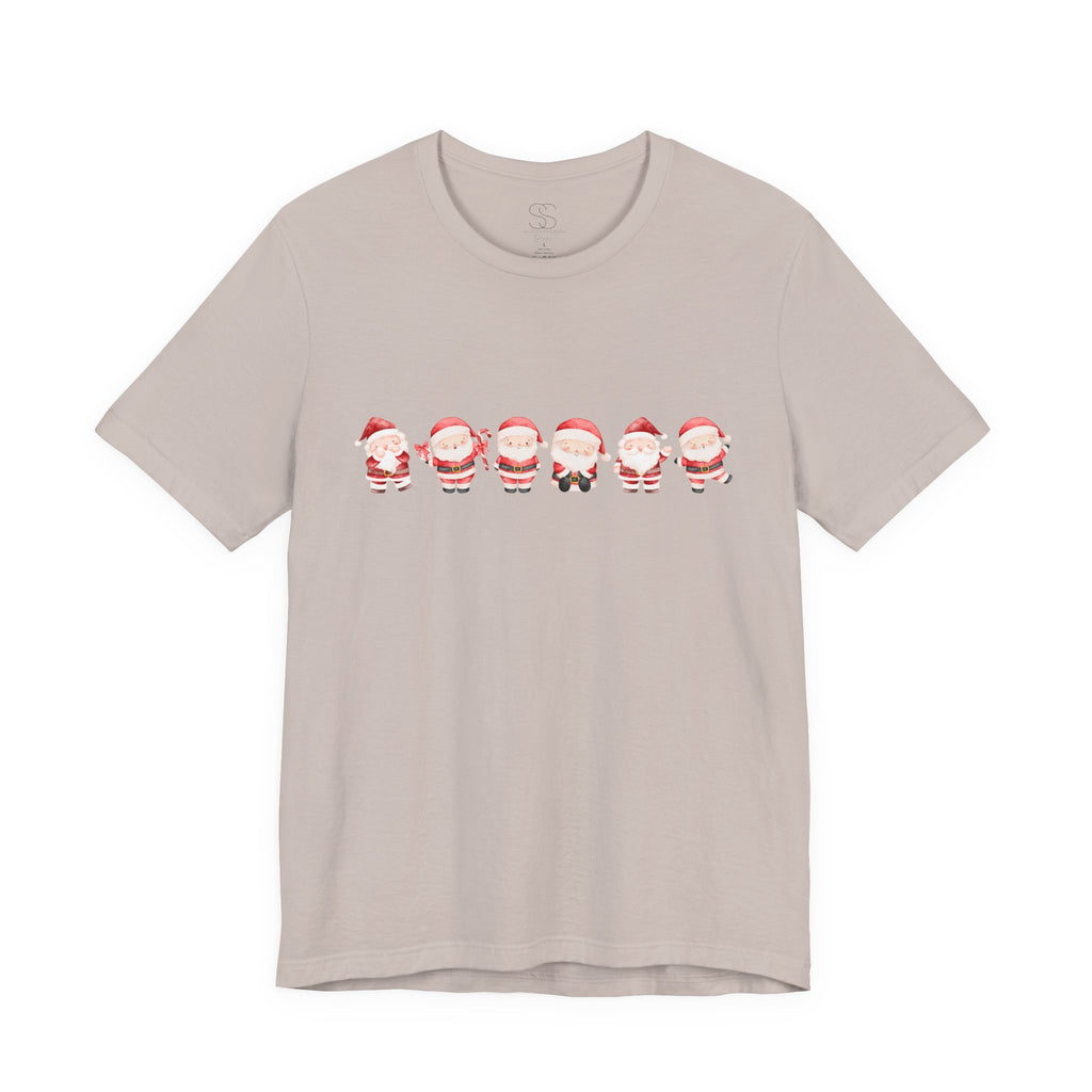 Santa Santa Santa! Unisex Jersey Short Sleeve Tee