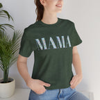 Mama Floral Tee — Mother's Day Casual Graphic T-Shirt