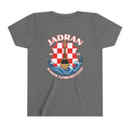 Jadran Junior Tamburitzans Kid Shirt - White and Red Lettering