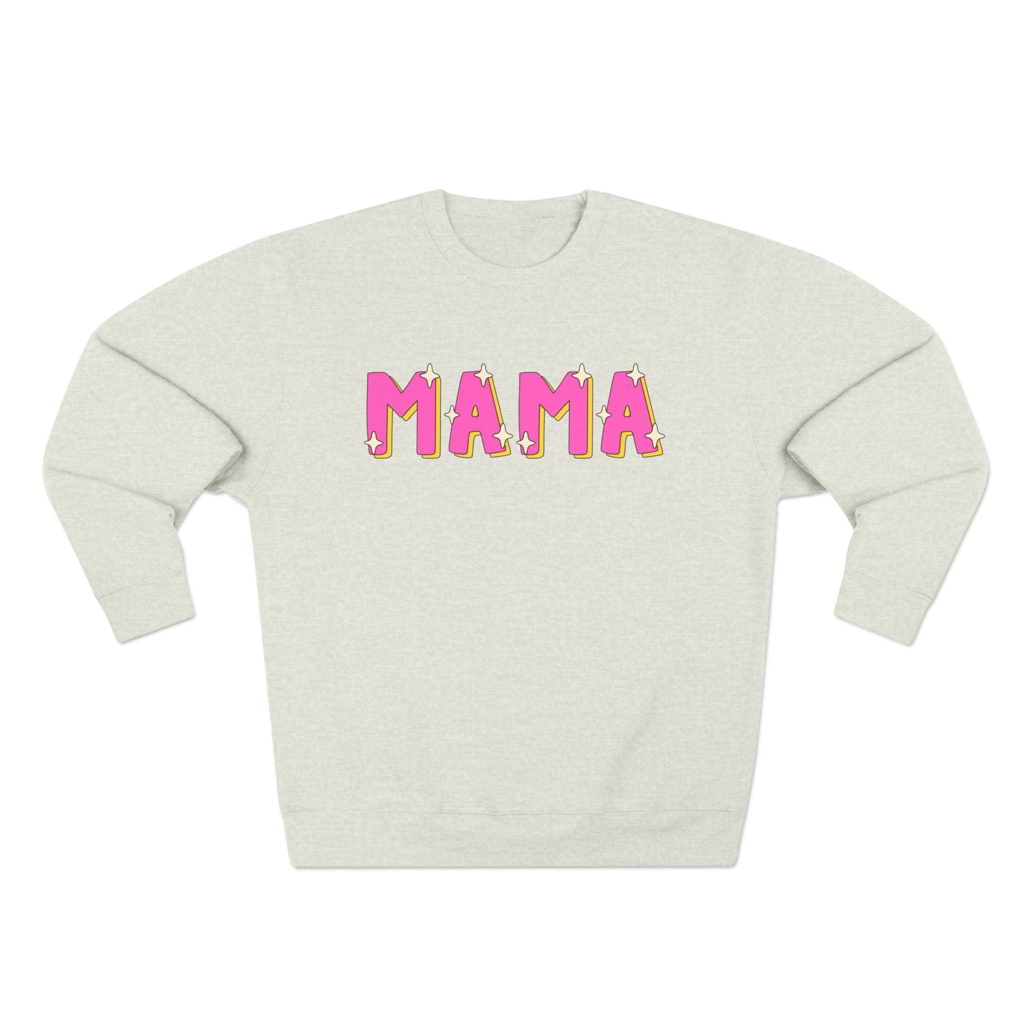 Mama Pink Crewneck Sweatshirt