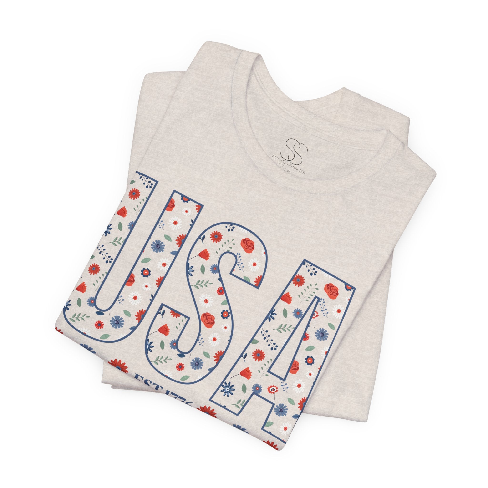 USA Unisex Jersey Short Sleeve Tee