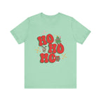 Christmas 'Ho Ho Ho' Tee – Festive Santa & Elf Holiday T-Shirt