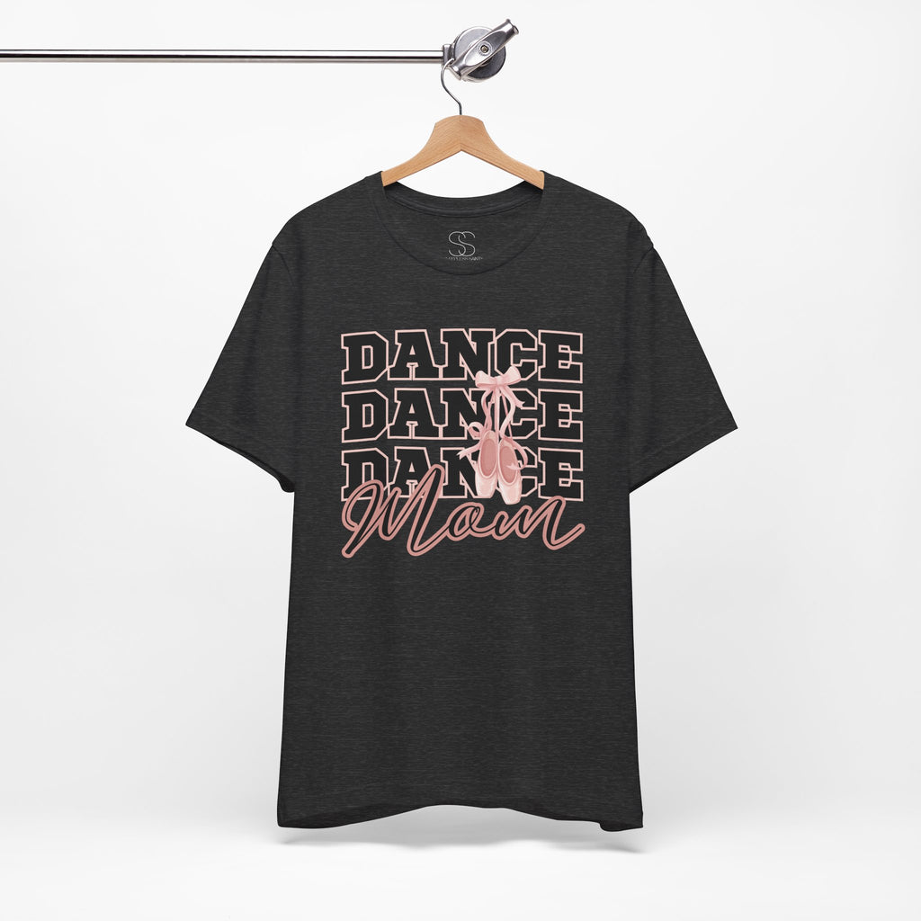 Dance Mom T‑Shirt — Pink Ballet Silhouette Tee
