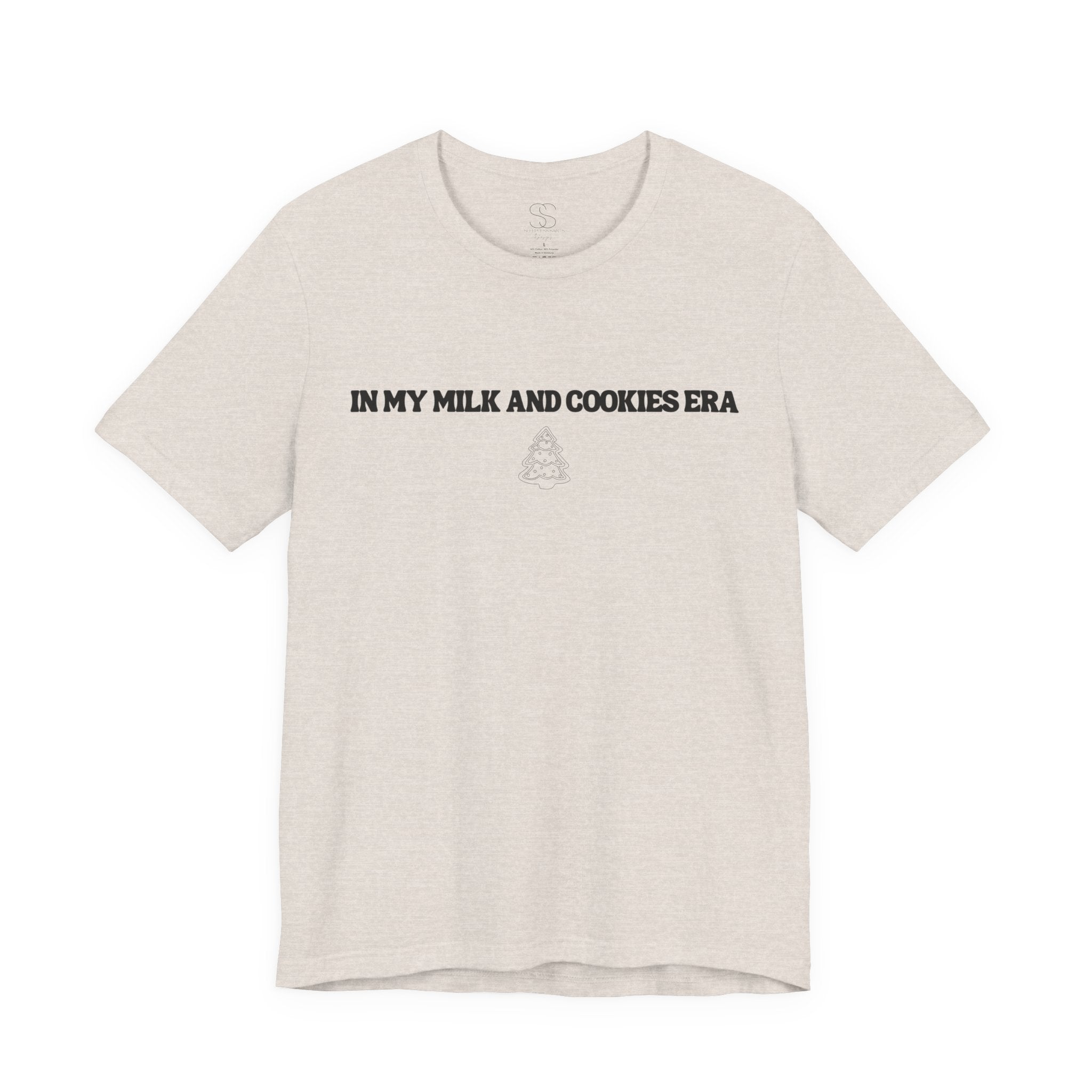 In My Milk and Cookie Era Embroidered Tee