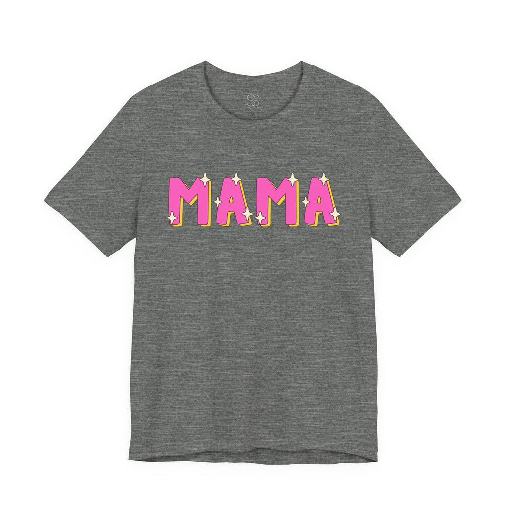 Mama Pink T-Shirt — Cute 'MAMA' Graphic Tee