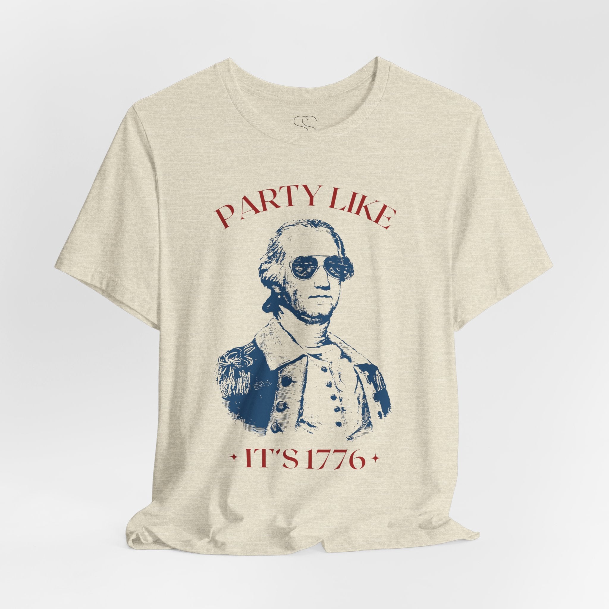 Party Like It’s 1776 T-Shirt - Patriotic George Washington Fourth of July Tee