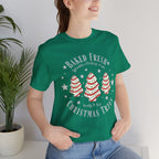 Baked Fresh Christmas Trees T-Shirt — Cute Holiday Baking Graphic Tee