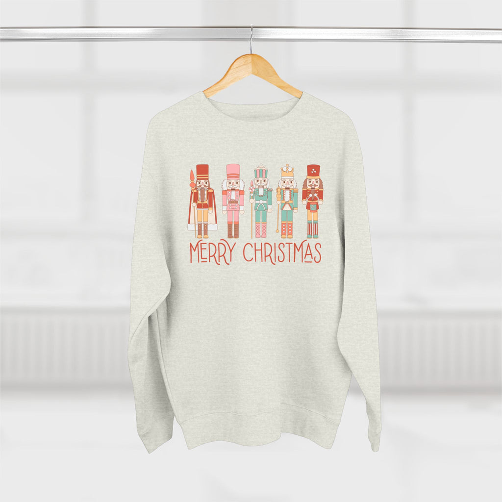 Merry Christmas Nutcracker Crewneck Sweatshirt