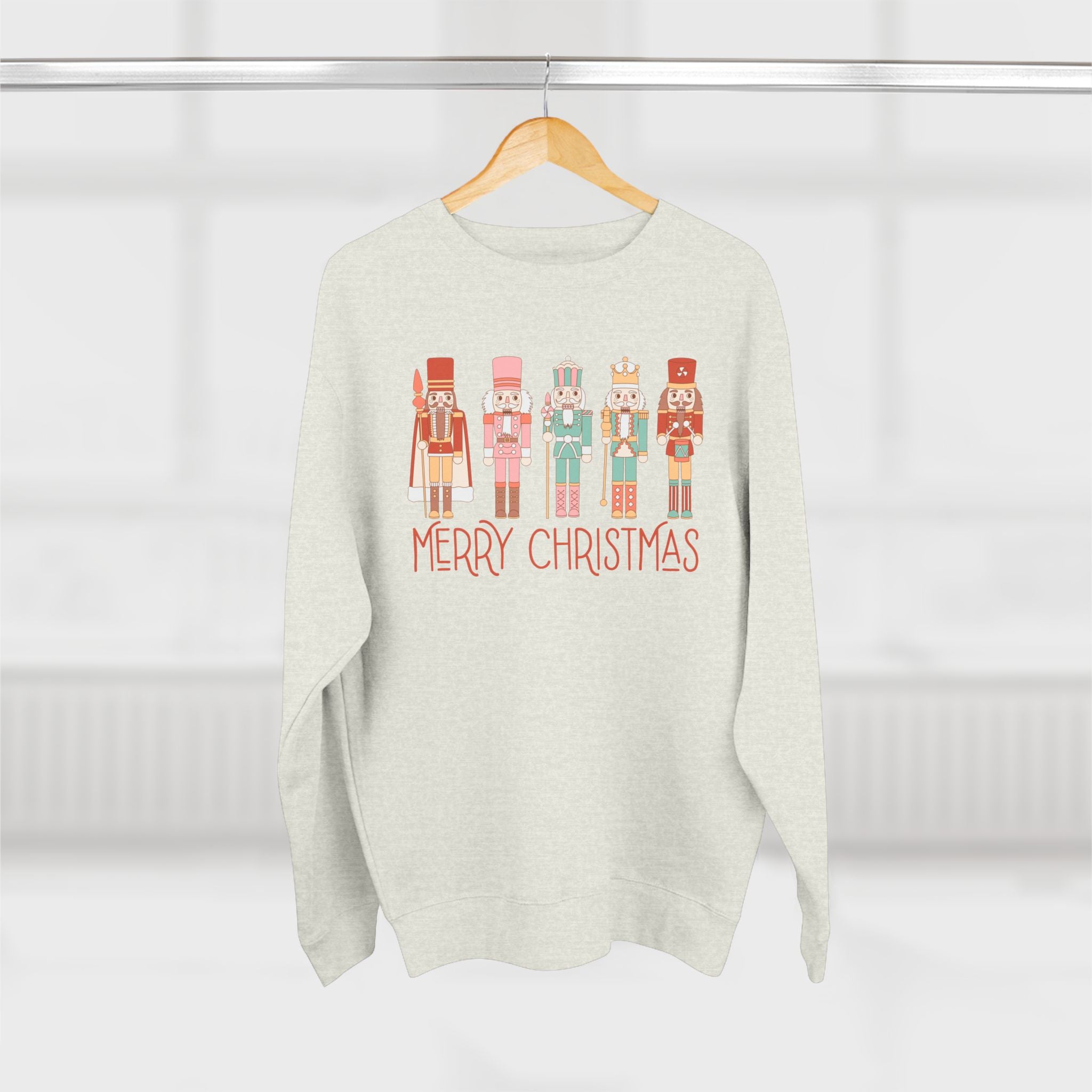 Merry Christmas Nutcracker Crewneck Sweatshirt