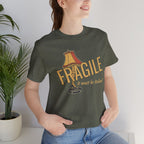 Fragile Lamp Tee — "It Must Be Italian" Retro Graphic T-Shirt