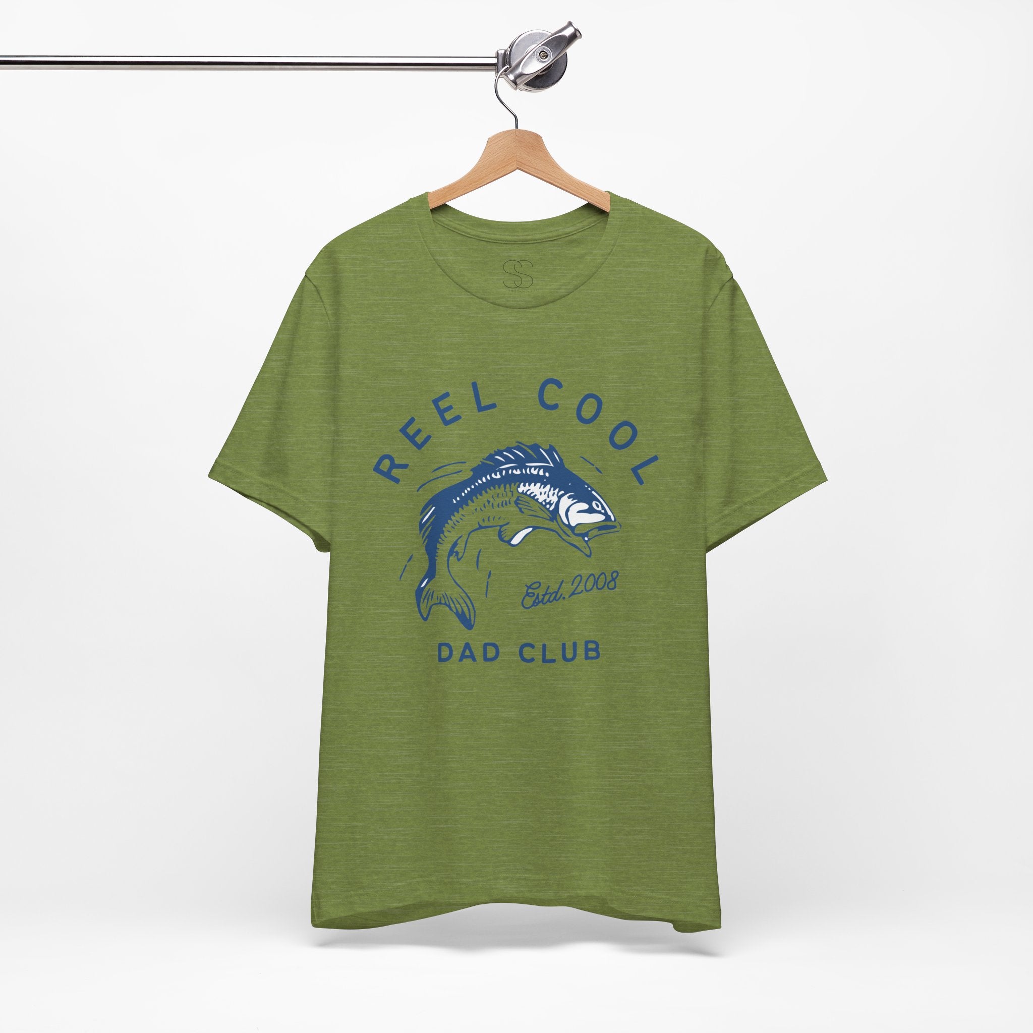 Reel Cool Dad Club Fishing T-Shirt — Established 2008 Graphic Tee