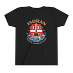 Jadran Junior Tamburitzans Kid Shirt - Tan Lettering & Serbian